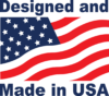 logo designed and made in usa