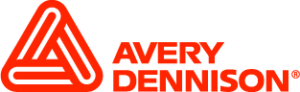 Avery Dennison logo positive red